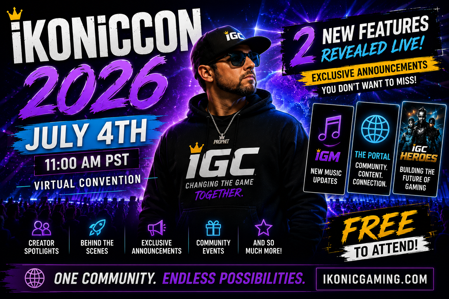 iKONicCon 2026: Join Us July 4th for Our Biggest Community Launch Yet